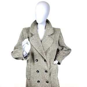 VTG Noble Fashions Double Breasted Long Coat